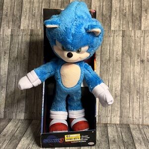 Sonic 3 the Hedgehog Plush Toy